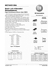 DataSheet MC74HC139A pdf
